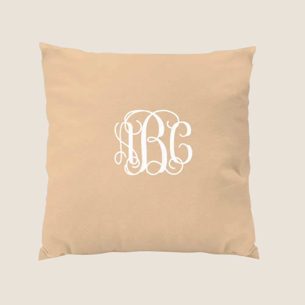 Custom Pillow with monogram
