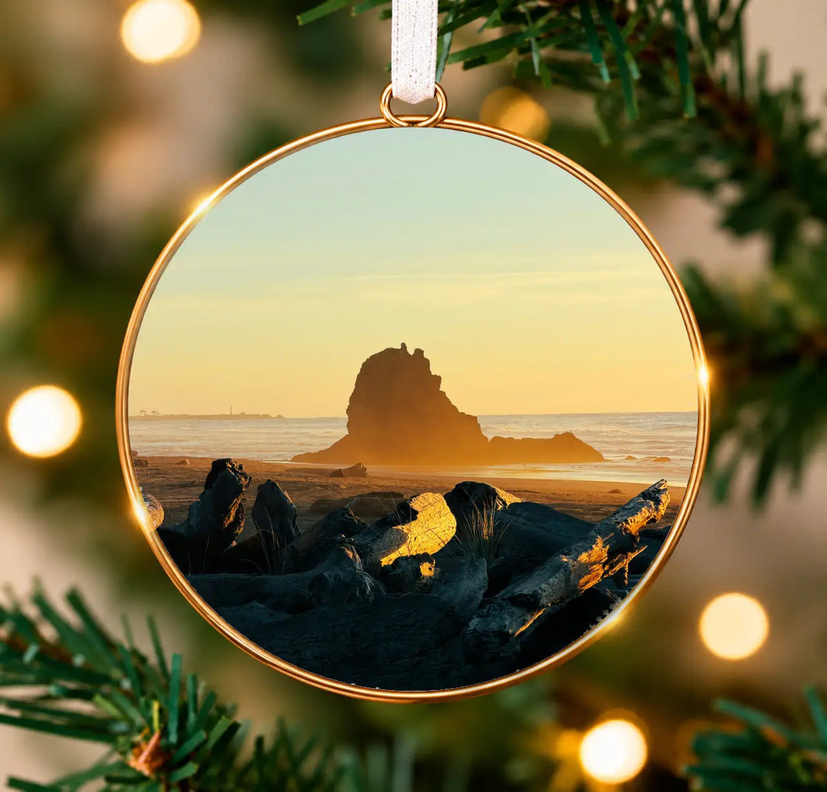 Custom Circle Ornament