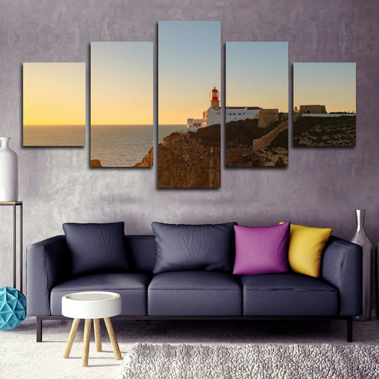 Custom 5 Panels Split Canvas Prints