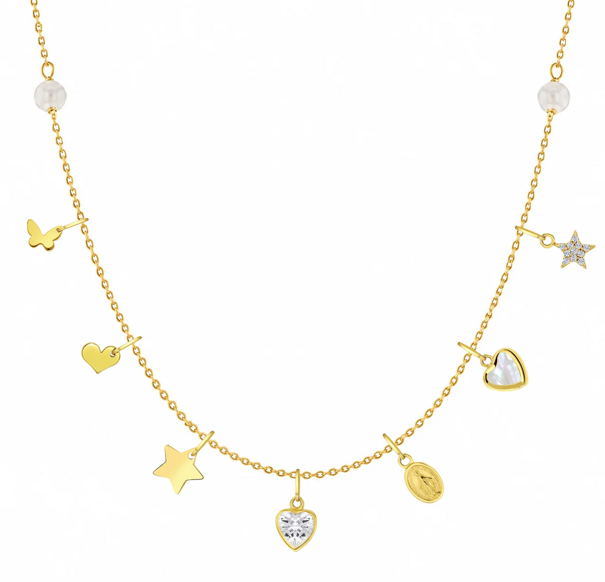 Build Your Cultured Pearls Girls Necklace