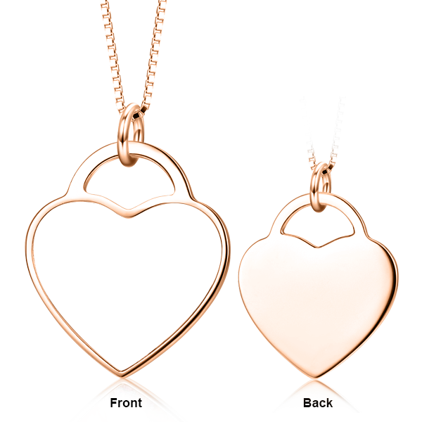 Copy of Engraved Photo Necklace