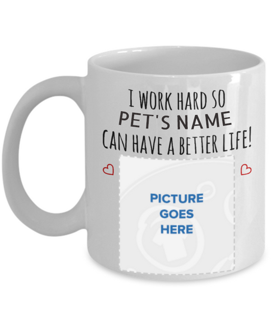 Personalized Pet Lover's Mug