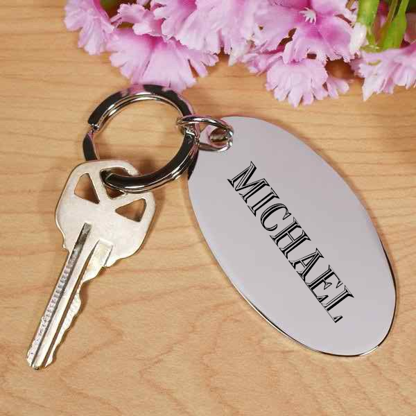 Engraved Keyring